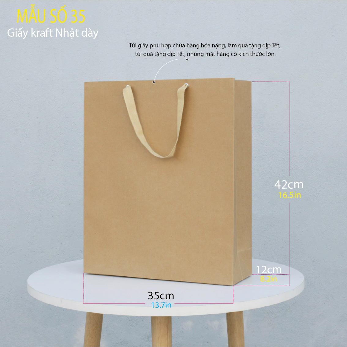 Túi đựng quà lớn size XL - Túi giấy hoa văn Tết size lớn ...